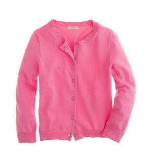 Pink Caroline Cardigan by Crewcuts